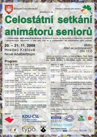 Celostátní setkání animátorů seniorů 2008